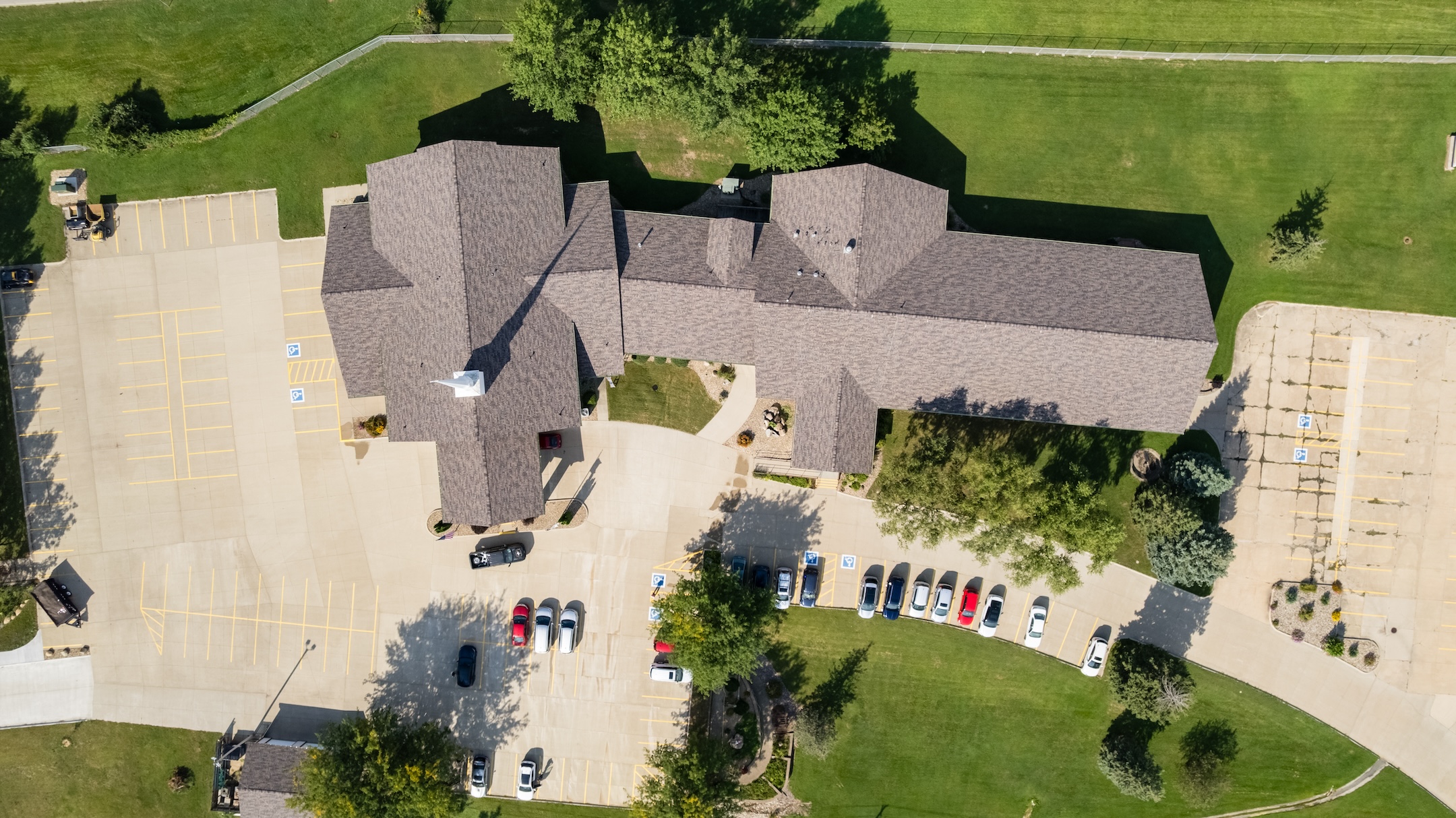 commercial roofing church property