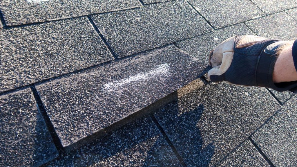 inspection of asphalt shingle